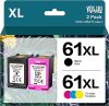 HP 61XL Ink Cartridges Combo Pack CMYBLACK