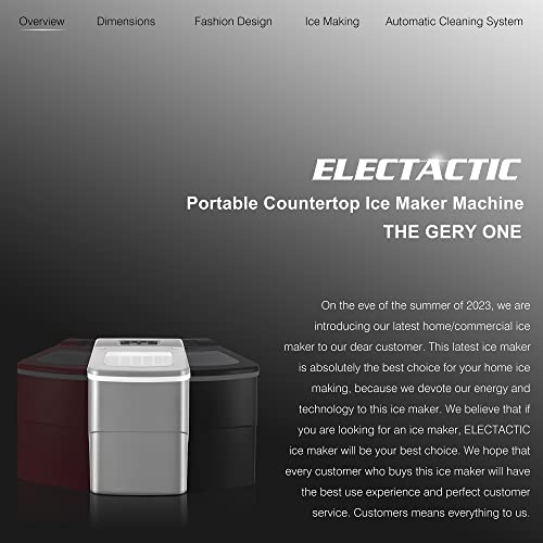 Electactic Ice Maker EF-ICEMKR-30lbs/5Mins/24Hrs - Image 2