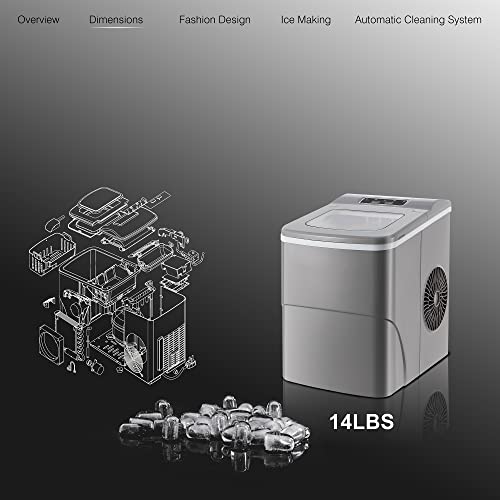 Electactic Ice Maker EF-ICEMKR-30lbs/5Mins/24Hrs - Image 3