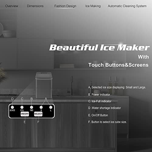 Electactic Ice Maker EF-ICEMKR-30lbs/5Mins/24Hrs - Image 4