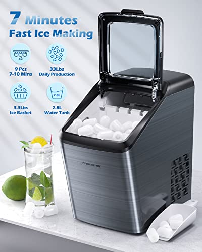 Freezimer Ice Maker HZB-12C Countertop Machine - Image 2