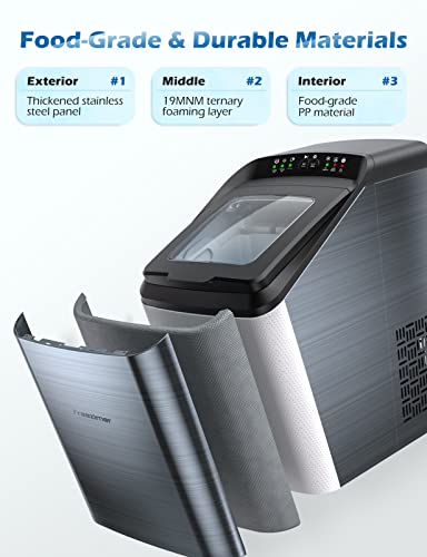 Freezimer Ice Maker HZB-12C Countertop Machine - Image 5