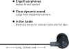 Panasonic ErgoFit RP-HJE120 High Fidelity Earbuds