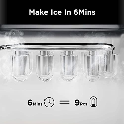 Silonn Ice Maker SLIM09 9 Cubes - Image 3