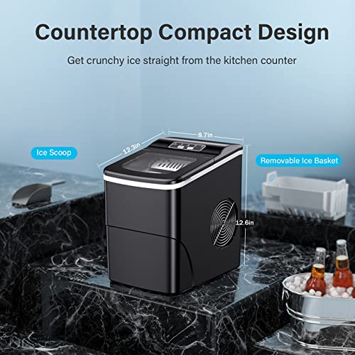 Frigidaire Counter Top Ice Maker EFIC108 26Lbs/24H - Image 4