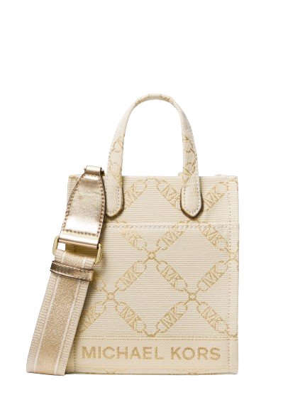 Gigi Small Metallic Messenger Bag