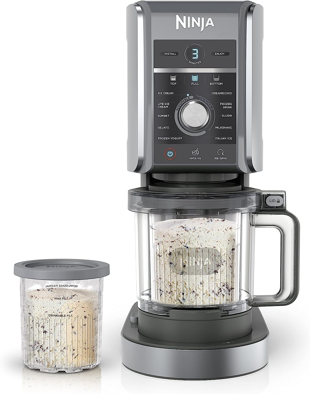 Ninja Creami Deluxe 11-1 Ice Cream Maker