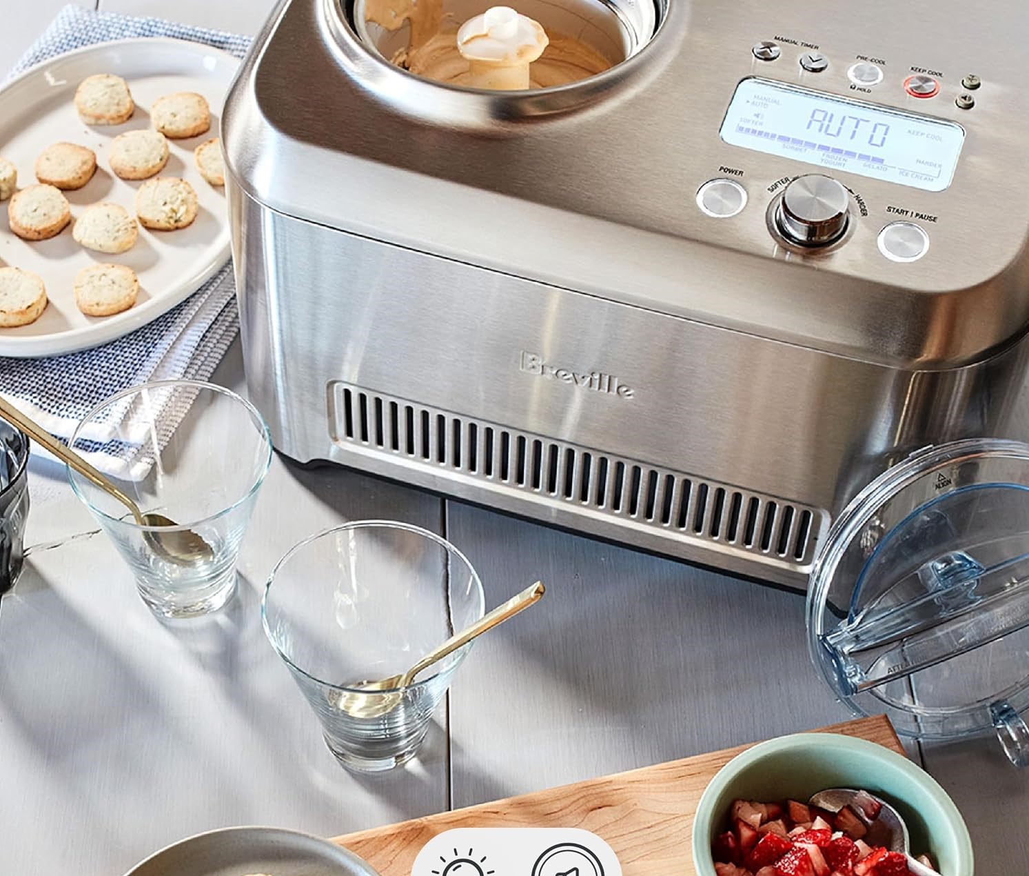 Breville The Smart Scoop Ice Cream Maker
