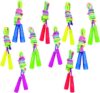 Baaxxango 10 pcs Durable Rainbow Nylon Jump Ropes