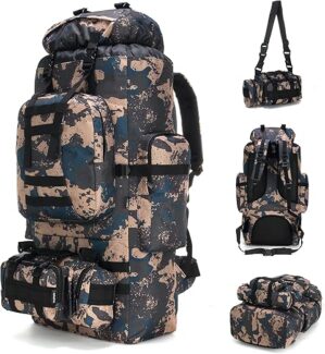 King’sGuard 100L Military Camping Hiking Backpack