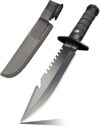 DOOM BLADE 11.1-inch Fixed Blade Survival Knife with Sheath