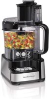 Hamilton Beach 12-Cup Food Processor, Stainless Steel Blades