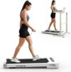 GOYOUTH 2-in-1 Under Desk Electric Treadmill