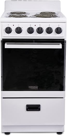 PremiumLevella 20" Electric Range with 4 Burners