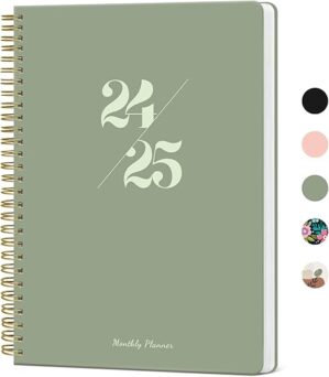2024-2025 Monthly Planner, Spiral Bound