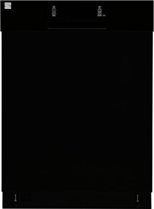 Kenmore 24″ Black Stainless Steel Tub Dishwasher