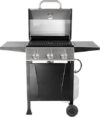 GRILLBOSS 3-Burner Outdoor BBQ Grill with Side Burner