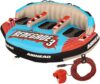 AIRHEAD 3 Person Inflatable Towable Water Tube Kit