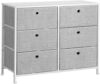 SONGMICS 3-Tier Fabric Drawer Storage Dresser