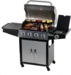 MASTER COOK 4-Burner Stainless Steel Propane Grill