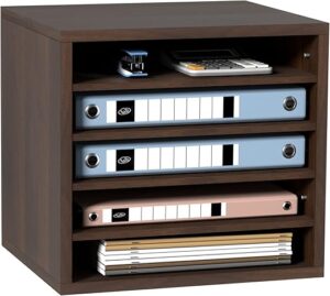 VEVOR 5-Compartment Office Mailbox with Adjustable Shelves