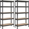SONGMICS 5-Tier Adjustable Garage Storage Shelves