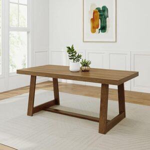 Plank+Beam 72″ Solid Wood Rustic Dining Table