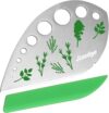 Jiaedge 9-Hole Stainless Steel Herb Stripper
