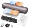 korwiy 9-Inch A4 Laminator Kit, 30 Sheets
