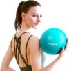Trideer 9 Inch Core Exercise Ball with Guide