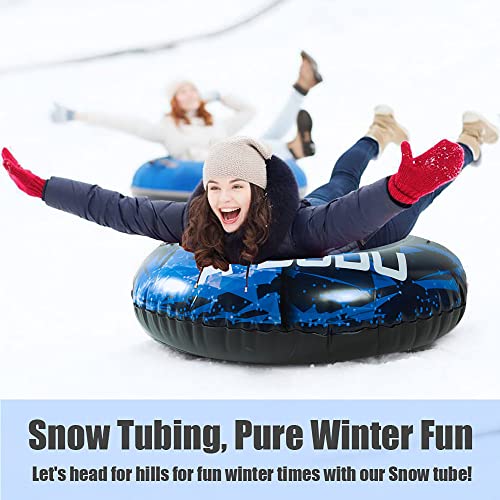 A-DUDU Max 47 Inch Heavy Duty Inflatable Snow Tube - Image 4