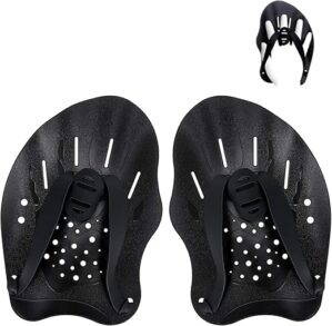 SantTop Adjustable Contour Swim Training Paddles