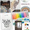 Beyond The Box Adult Coloring Book Set Art Kit