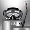 EXP VISION Adult Snorkel Set with Anti-Fog Mask