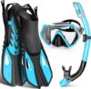 WONDSY Adult Snorkeling Set with Panoramic Mask