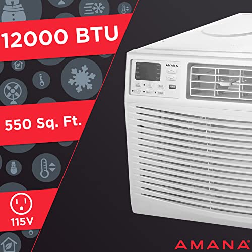 AMANA 12,000 BTU Window Air Conditioner with Remote - Image 3