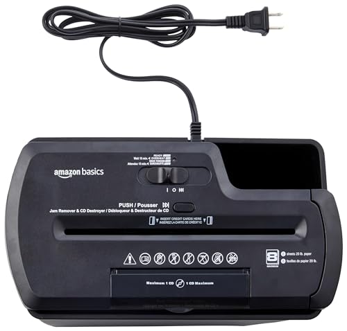Amazon Basics 8-Sheet Paper Shredder - Image 3
