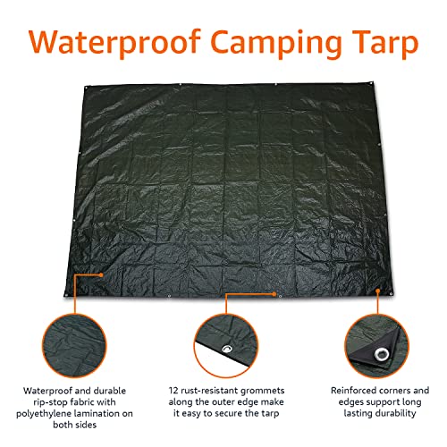 Amazon Basics Waterproof Camping Tarp - Image 2