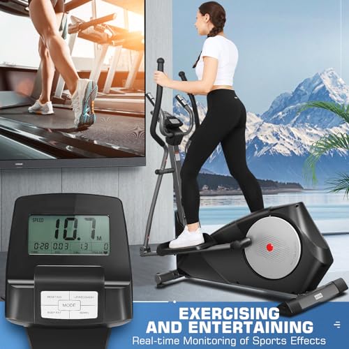 ANCHEER Elliptical Machine with 22 Resistance Levels - Image 2