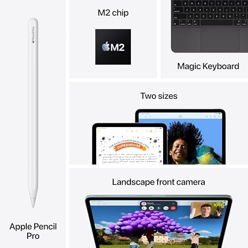 Apple iPad Air 13-inch (M2) Purple - Image 5