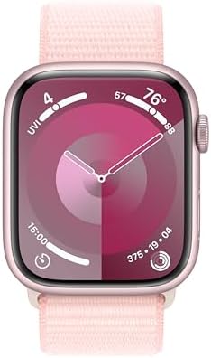 Apple Series 9 GPS Smartwatch, Pink Aluminum - Image 2