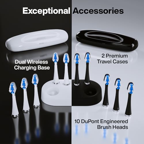 Aquasonic Duo Series Ultra Whitening Electric Toothbrushes - Image 5
