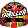 WOW Sports Big Thriller Towable Deck Tube, 1-2 Person