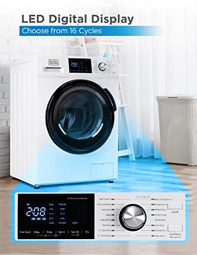 BLACK+DECKER 2.7 Cu. Ft. Washer Dryer Combo - Image 3