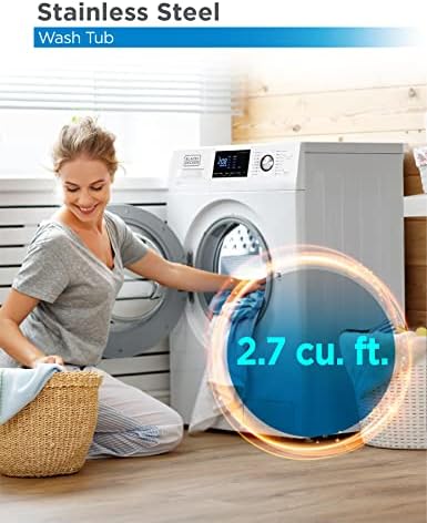 BLACK+DECKER 2.7 Cu. Ft. Washer Dryer Combo - Image 5