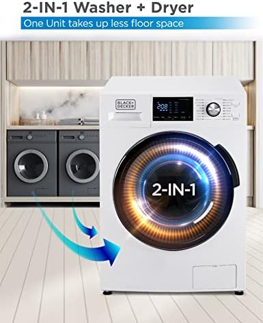 BLACK+DECKER 2.7 Cu. Ft. Washer Dryer Combo - Image 2