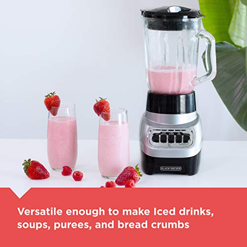 BLACK+DECKER PowerCrush 6-Cup Blender, 4 Speeds, 700W - Image 5