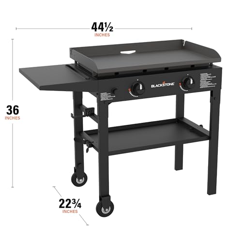 BLACKSTONE 28-Inch 2-Burner Outdoor Gas Griddle - Image 3