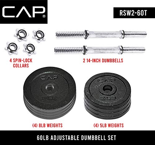 CAP Barbell Adjustable Dumbbell Weight Set | Multiple Options - Image 5