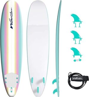 WAVESTORM Classic Soft Top Foam 8ft Surfboard
